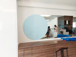 Adhesive Magnetic Printed Whiteboard