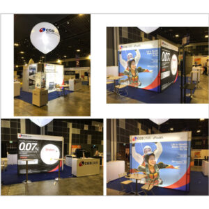 Backlit Backdrop and Rotating Display stand