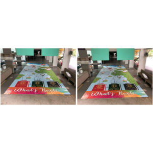 Floor stickers 12m x 5m