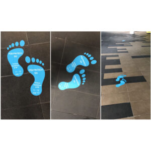 Floor stickers